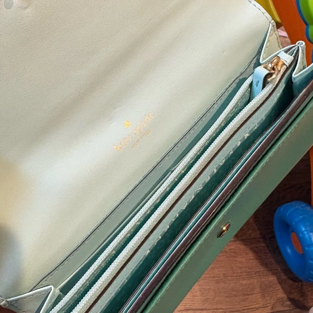 Kate Spade mint Envelope Wallet - Picture 3 of 4